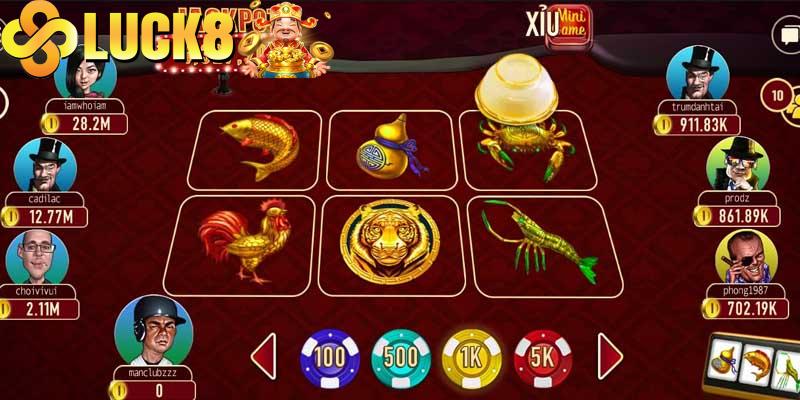 Hướng dẫn cách chơi bầu cua tôm cá luck8